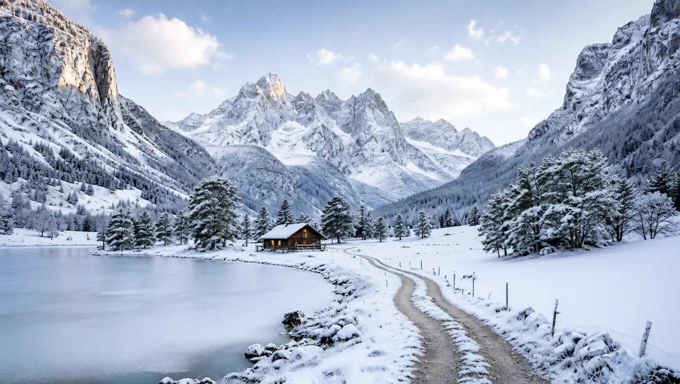 AI image reseason result · Winter