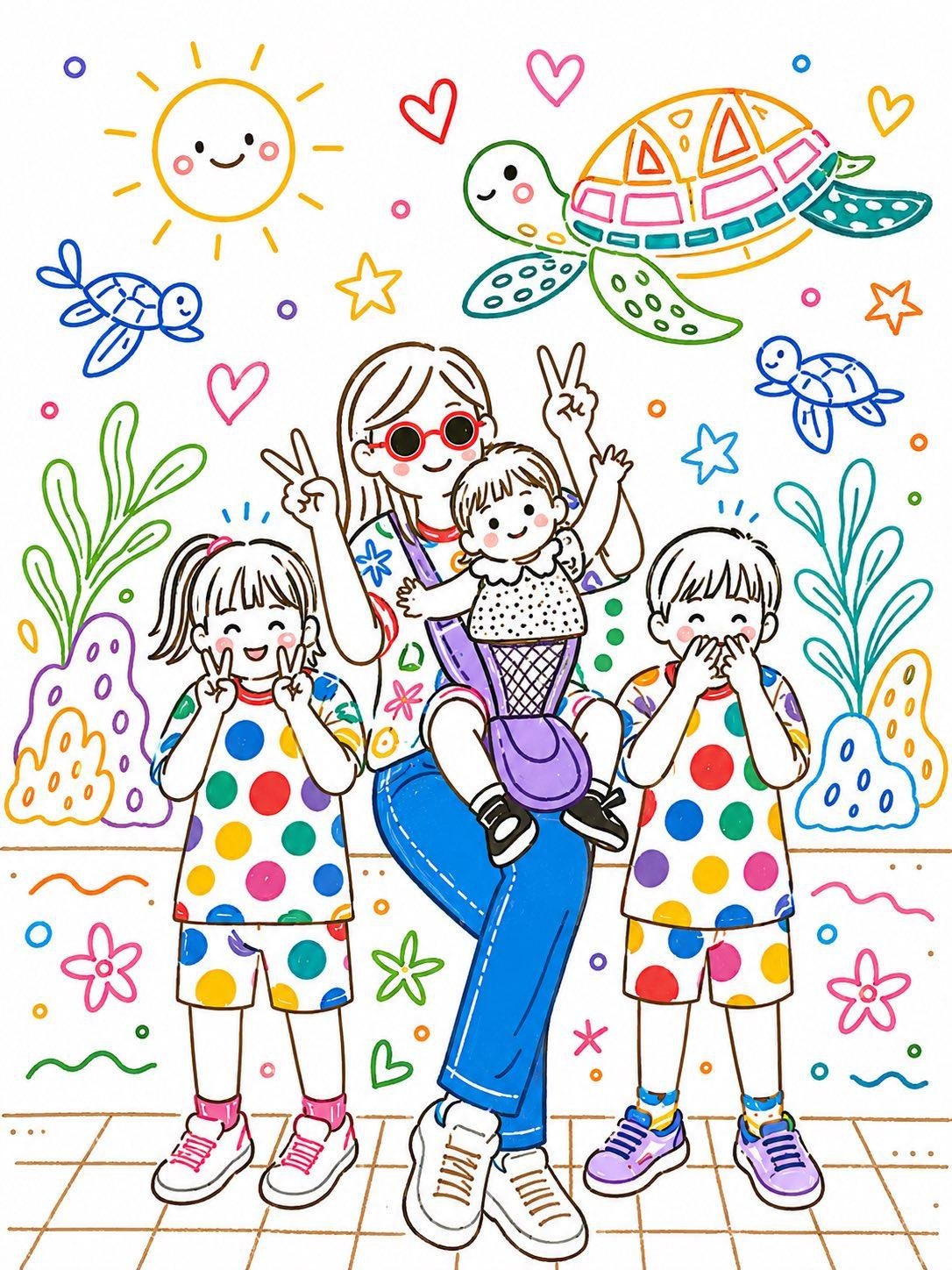 1: Convert this image into a soft, handcrafted paper-cut layered illustration