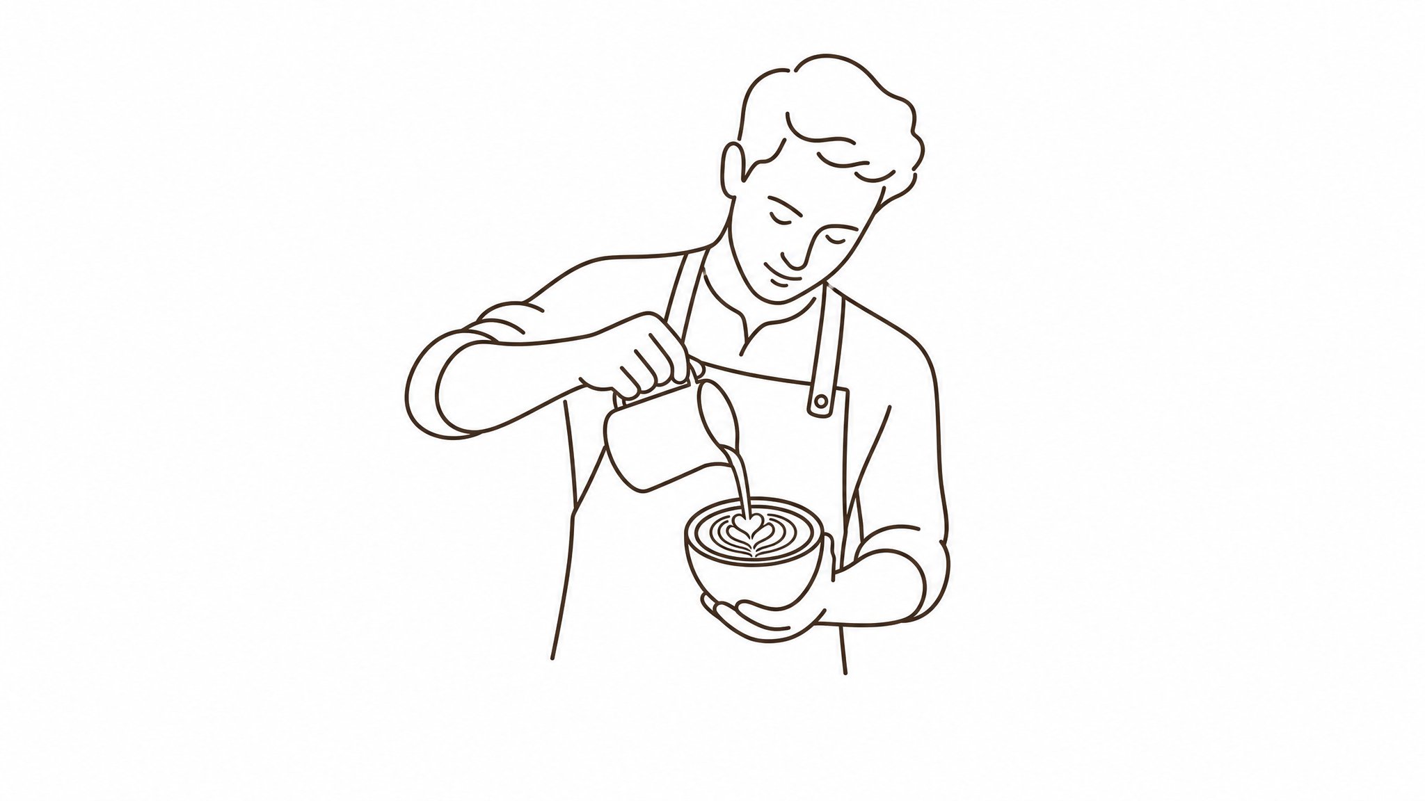 “Premium monoline illustration of [SUBJECT], uniform line weight, elegant