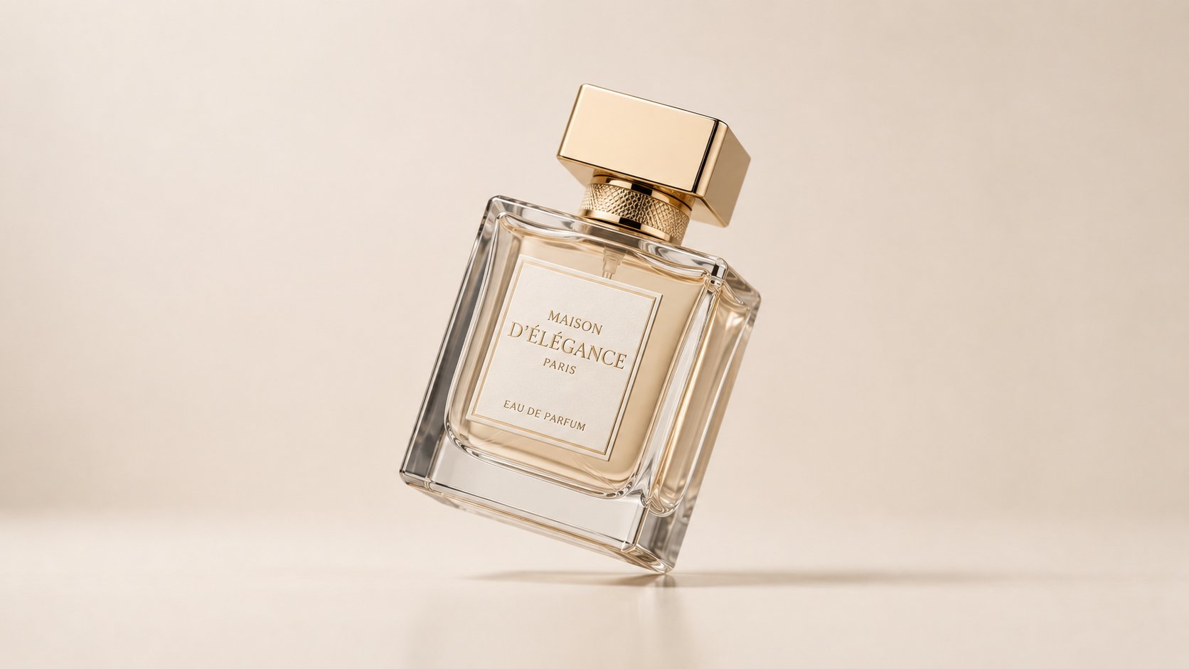 Premium product shot of [item], floating in a minimal [background color]