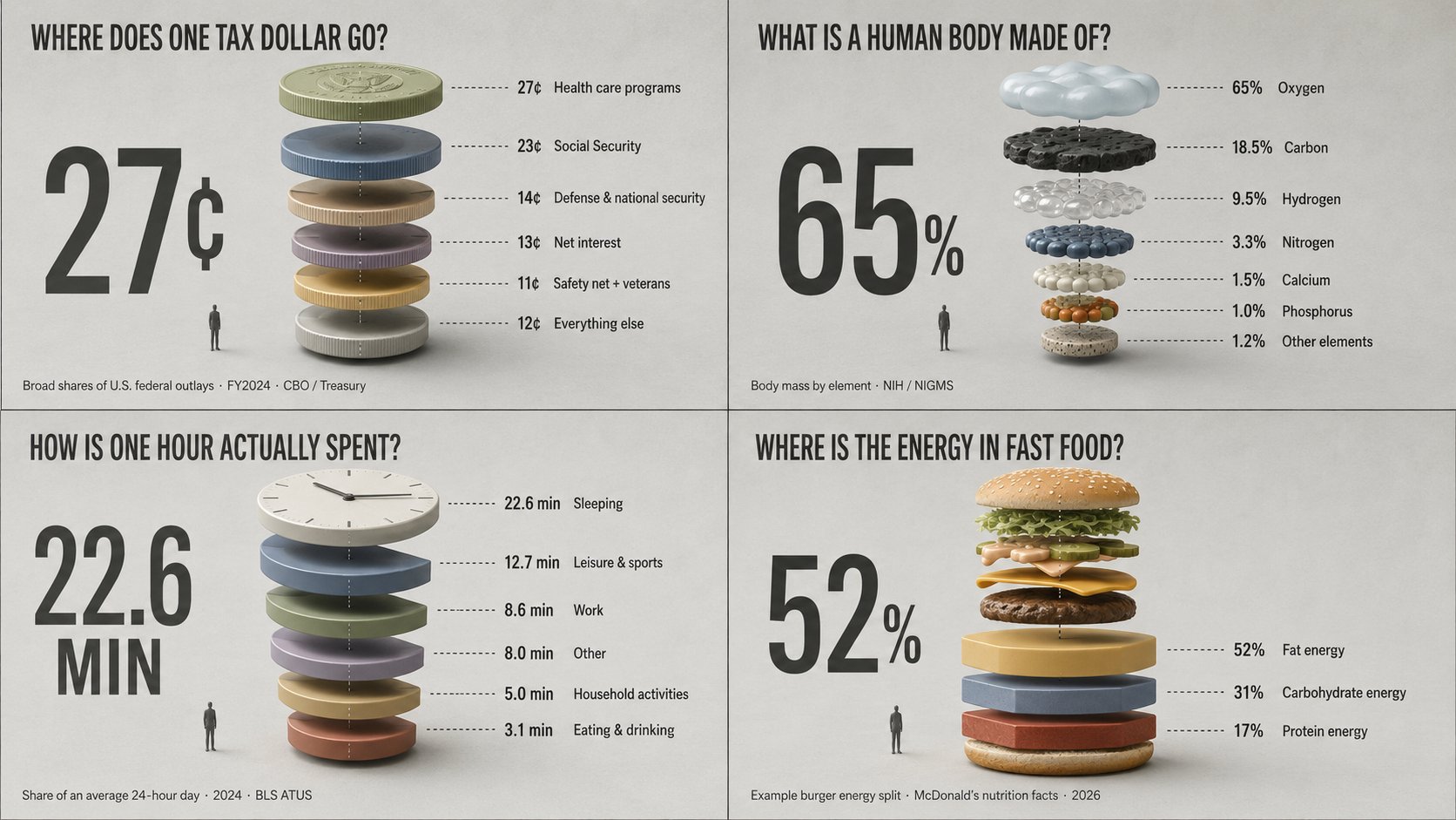 Another fun prompt for visualizing interesting stats and data points with GPT