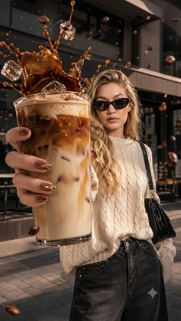 Ultra-realistic lifestyle photo of *[Subject]* at a modern luxury outdoor