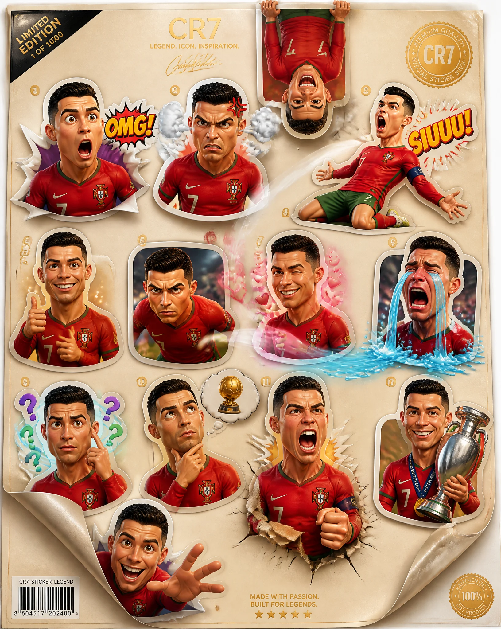 Create an ultra-premium, limited-edition collectible 3D c...