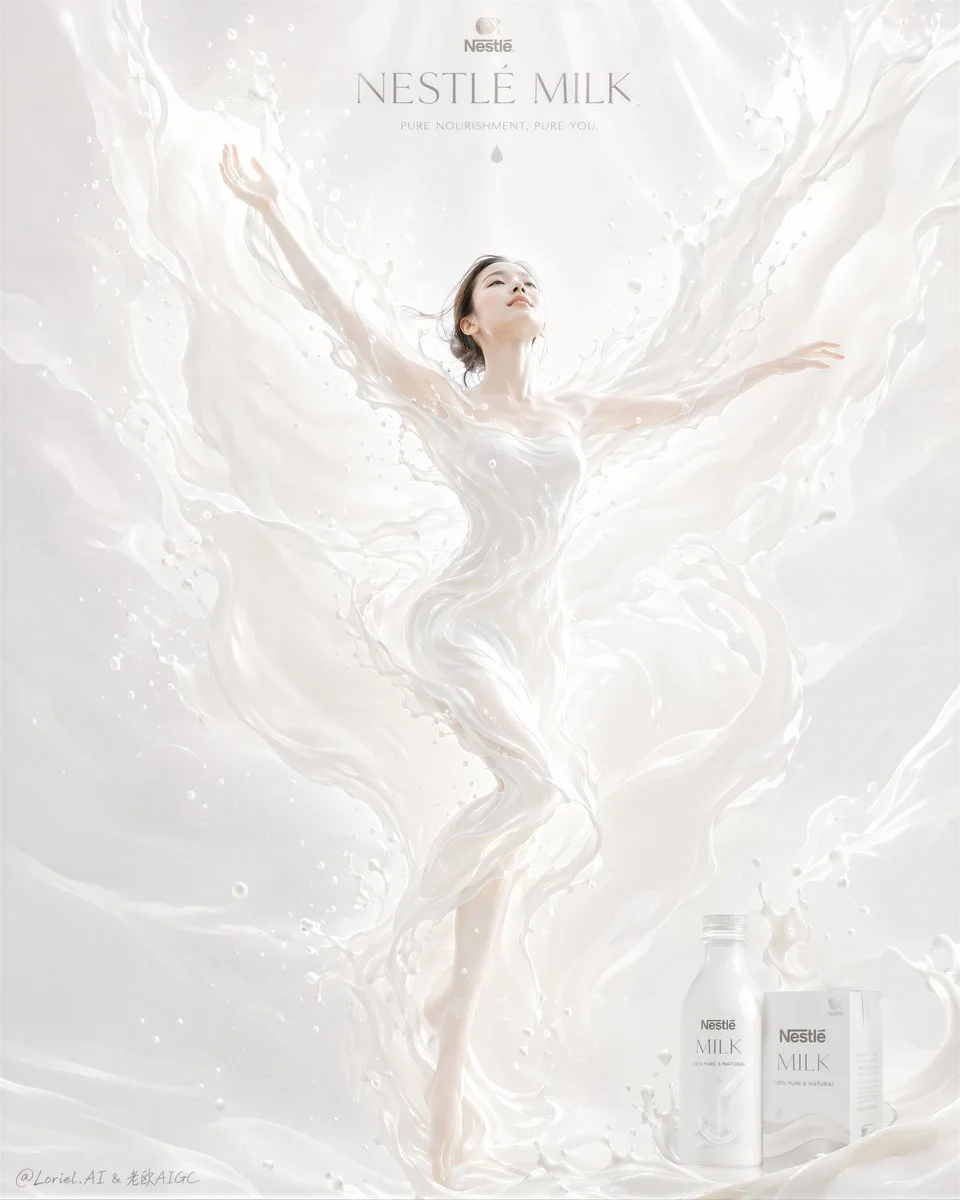 Pure White Milk Goddess