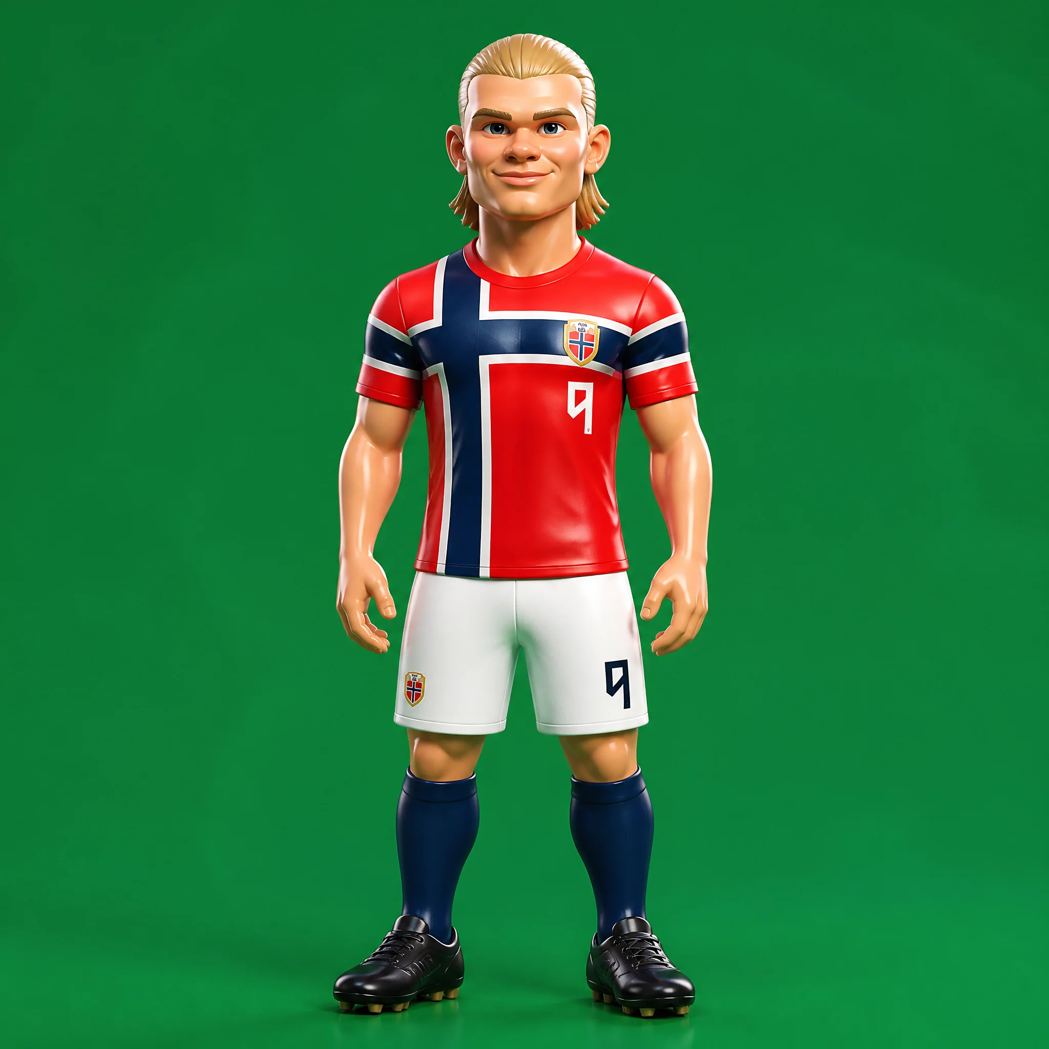 Create an illustration of Erling Braut Haaland (Norway na...