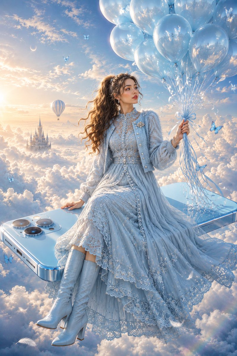 Create a masterpiece-quality, ultra-realistic surreal fantasy portrait of an elegant yo...
