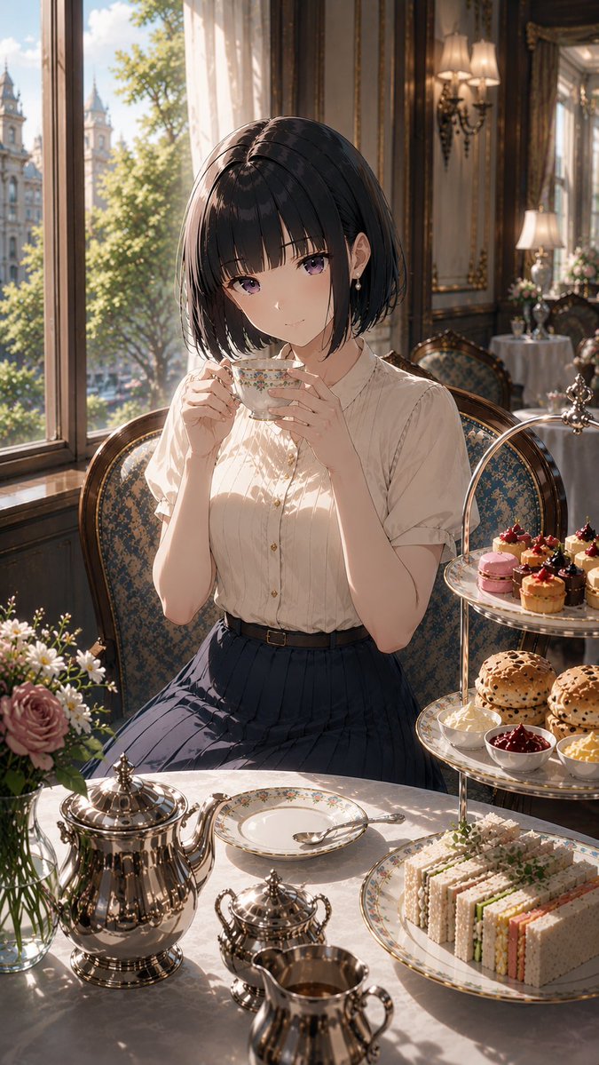 『英国式アフタヌーンティー』