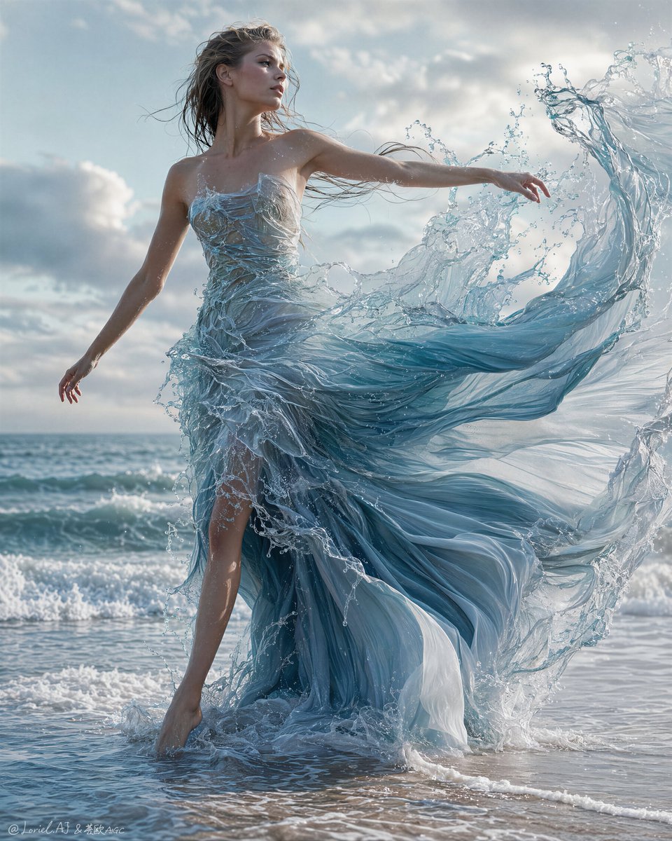 Create an ultra-premium beach fashion editorial image with no readable text, no logo, n...