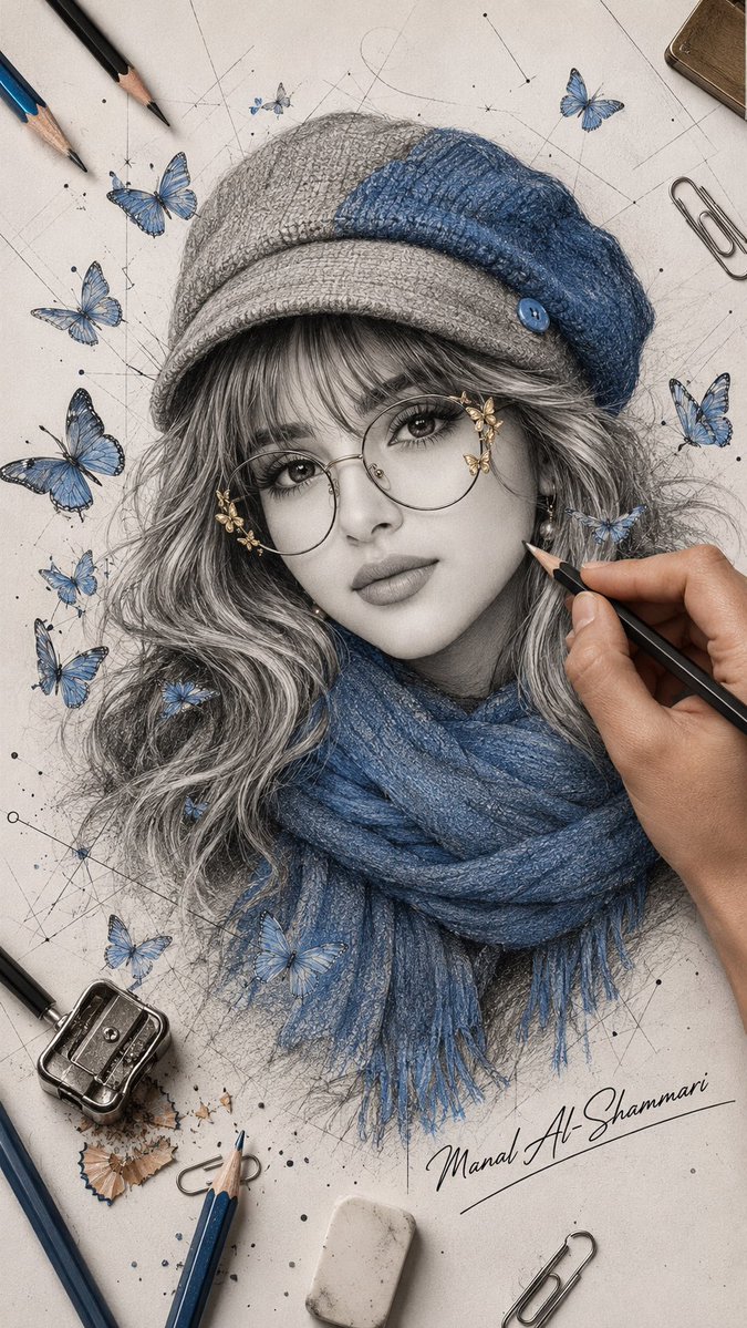 Using the same features as the uploaded image, he created an incredibly detailed graffi...