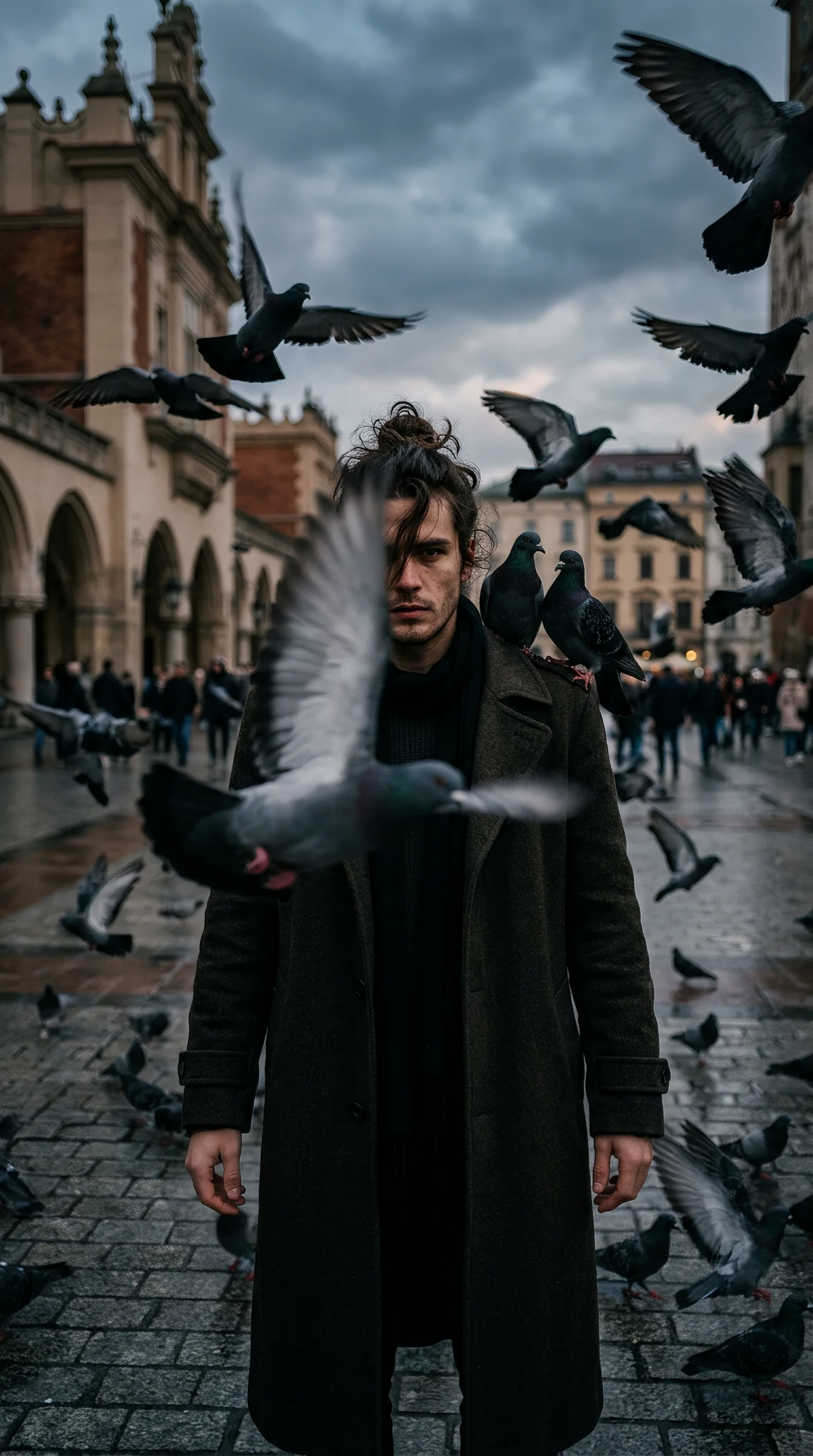 48k Hyper-realistic, A cinematic portrait of a young man(...