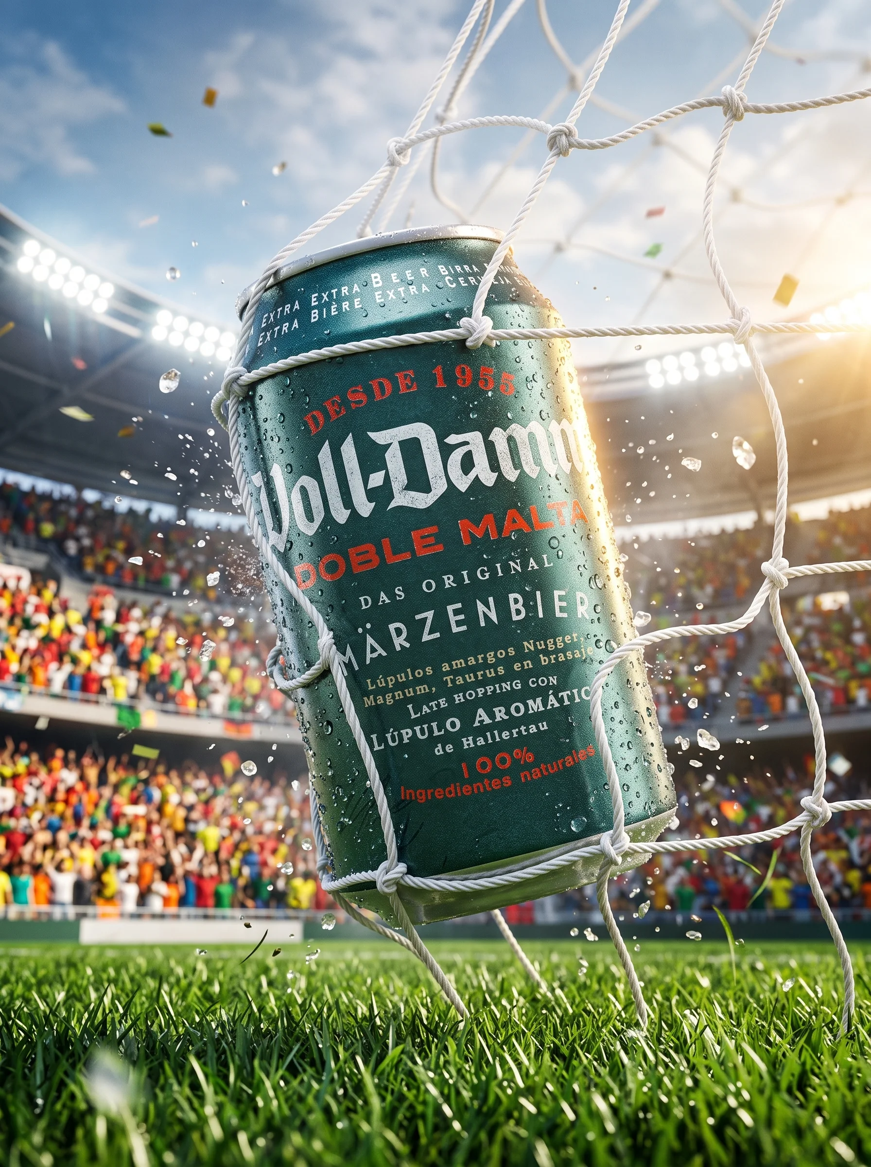 Ultra-premium Volldamm commercial advertising poster, off...