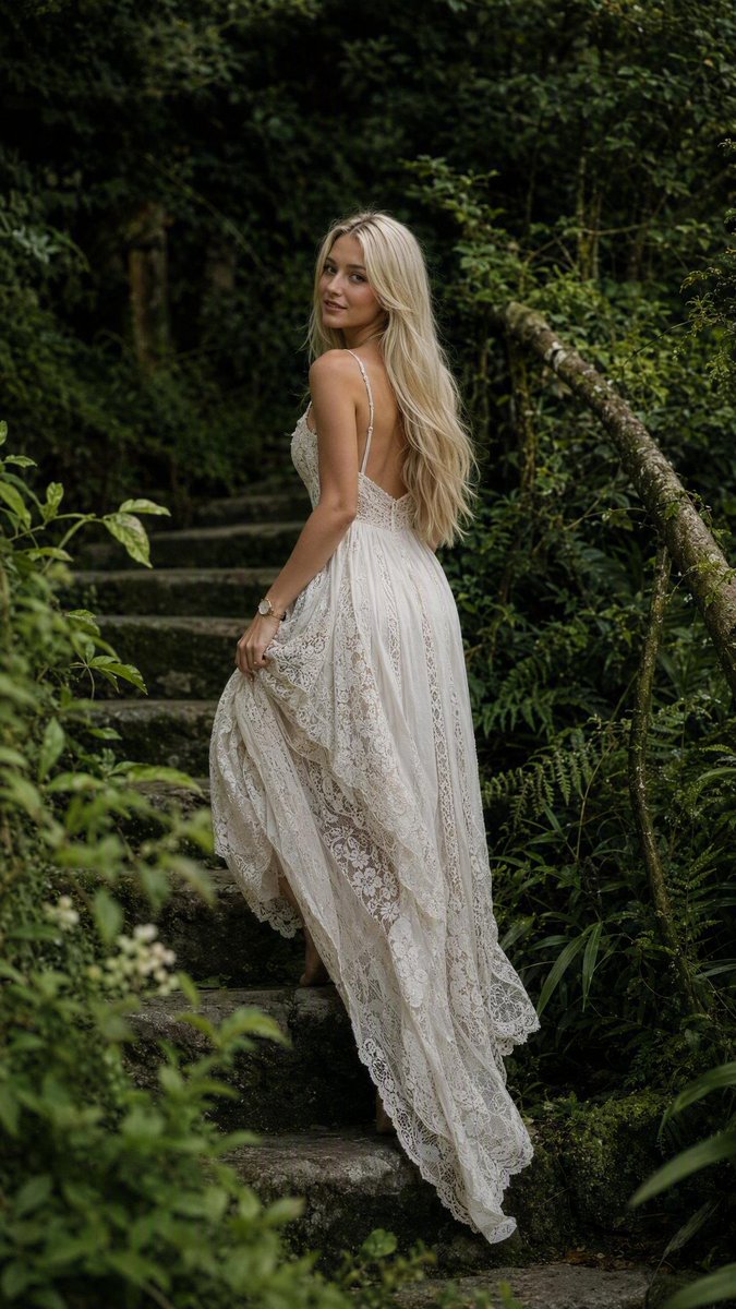 Ultra-realistic high-fashion editorial photograph of a beautiful young adult woman with...