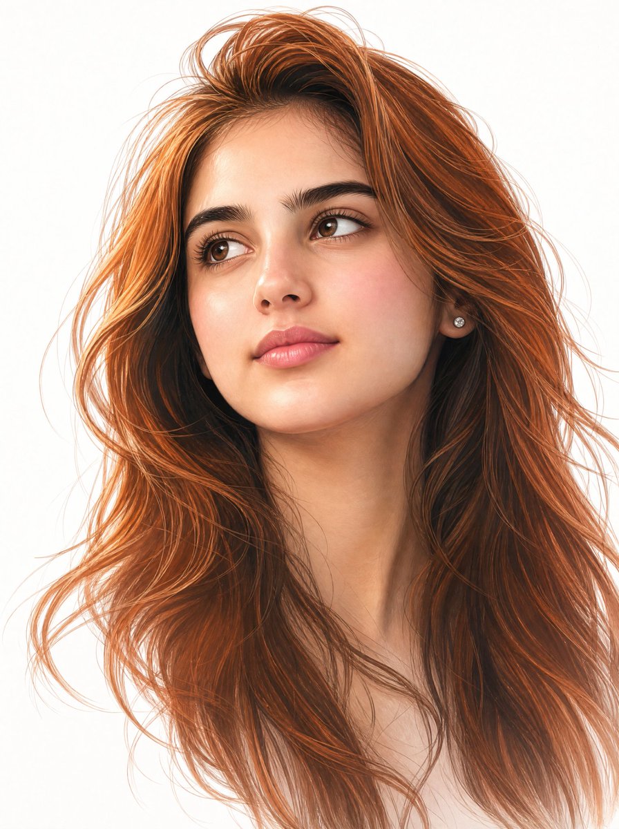 Create a high-detail semi-realistic editorial portrait illustration in a vertical 4:5 c...