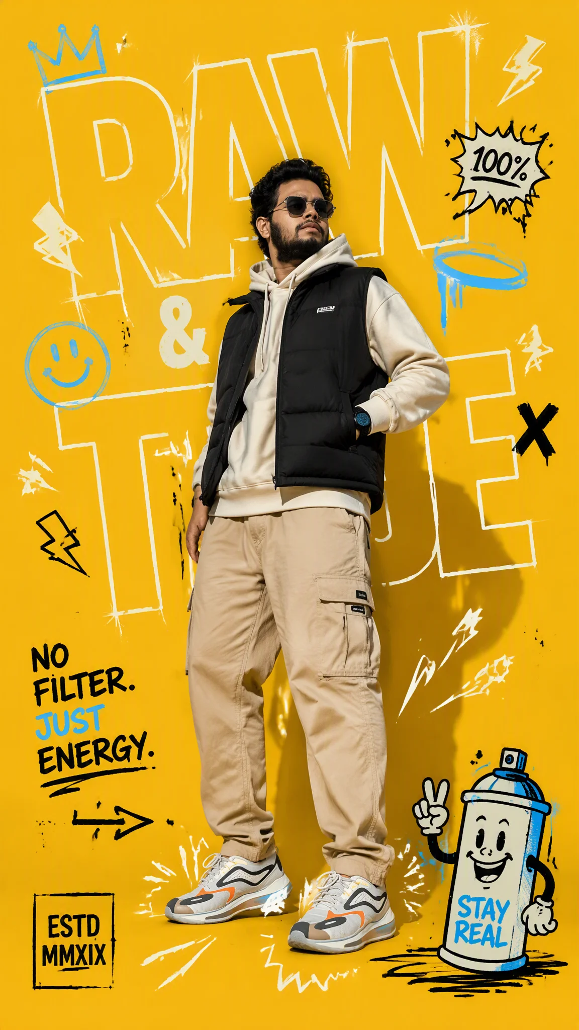 STREETWEAR GRAPHIC COLLAGE SYSTEM