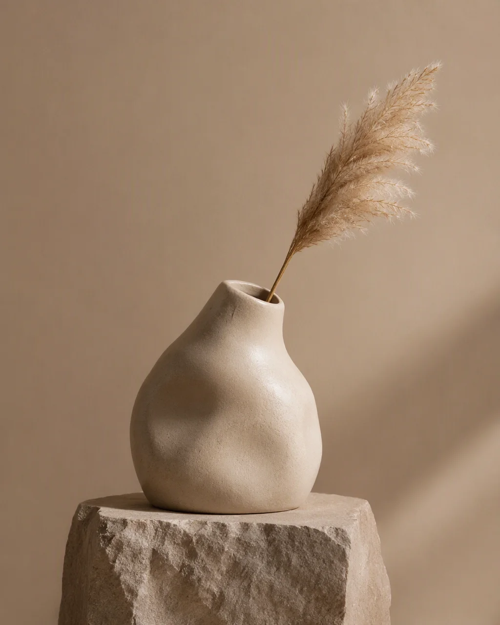 Create a premium still-life product photograph of a handc...