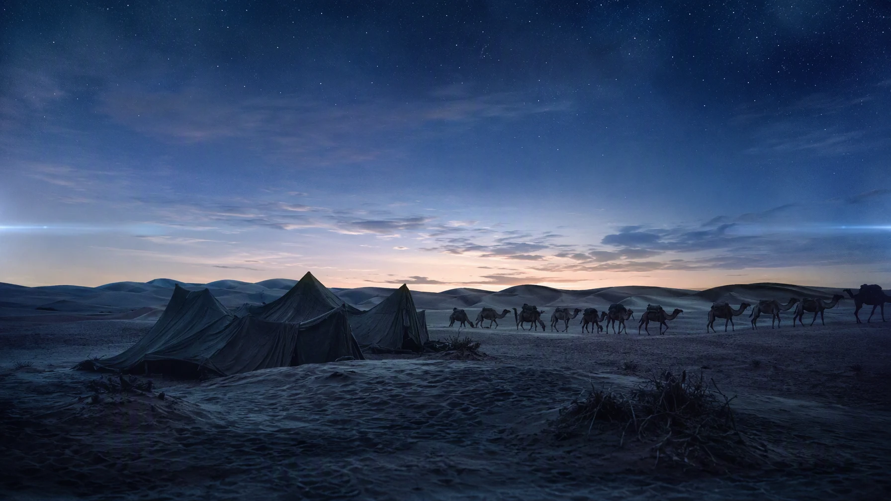 Documentary landscape photography capturing an ancient de...