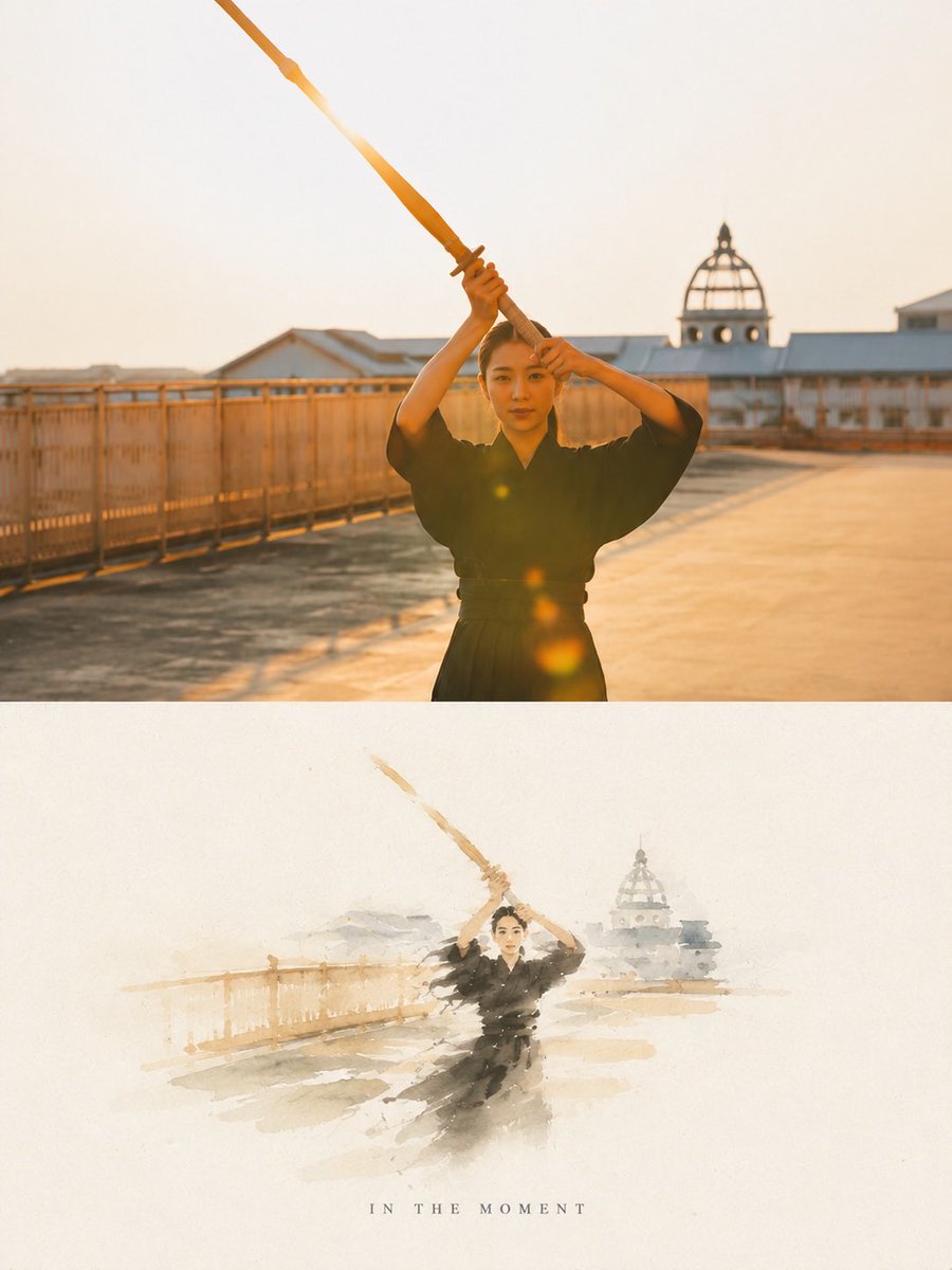 Create one independent high-end editorial art poster from each uploaded photograph.