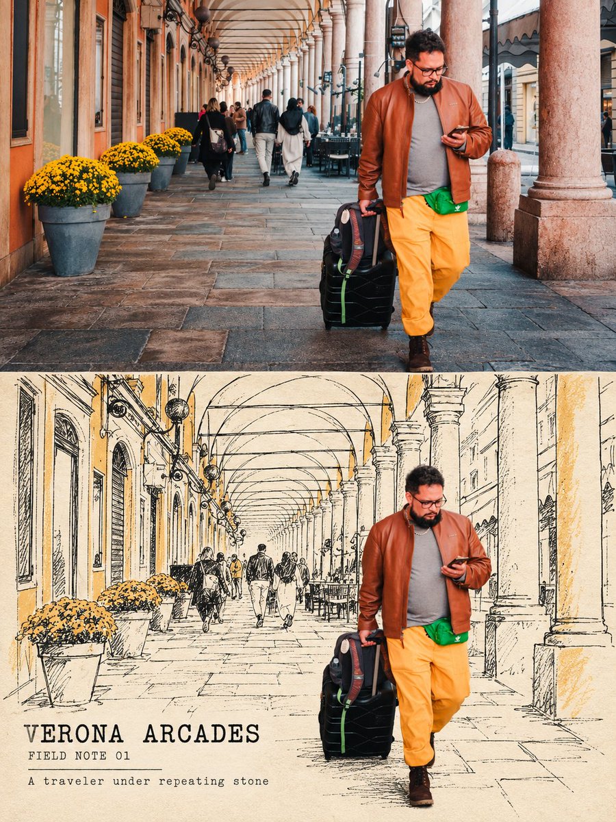 请将我上传的每一张旅行照片分别制作成一张独立的高级旅行编辑海报,每张照片单独输出,不进行多图拼贴。