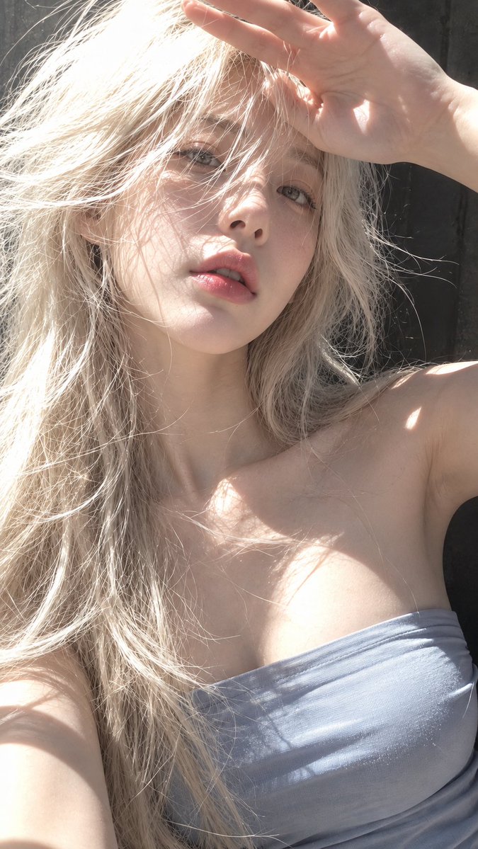 Hair color: