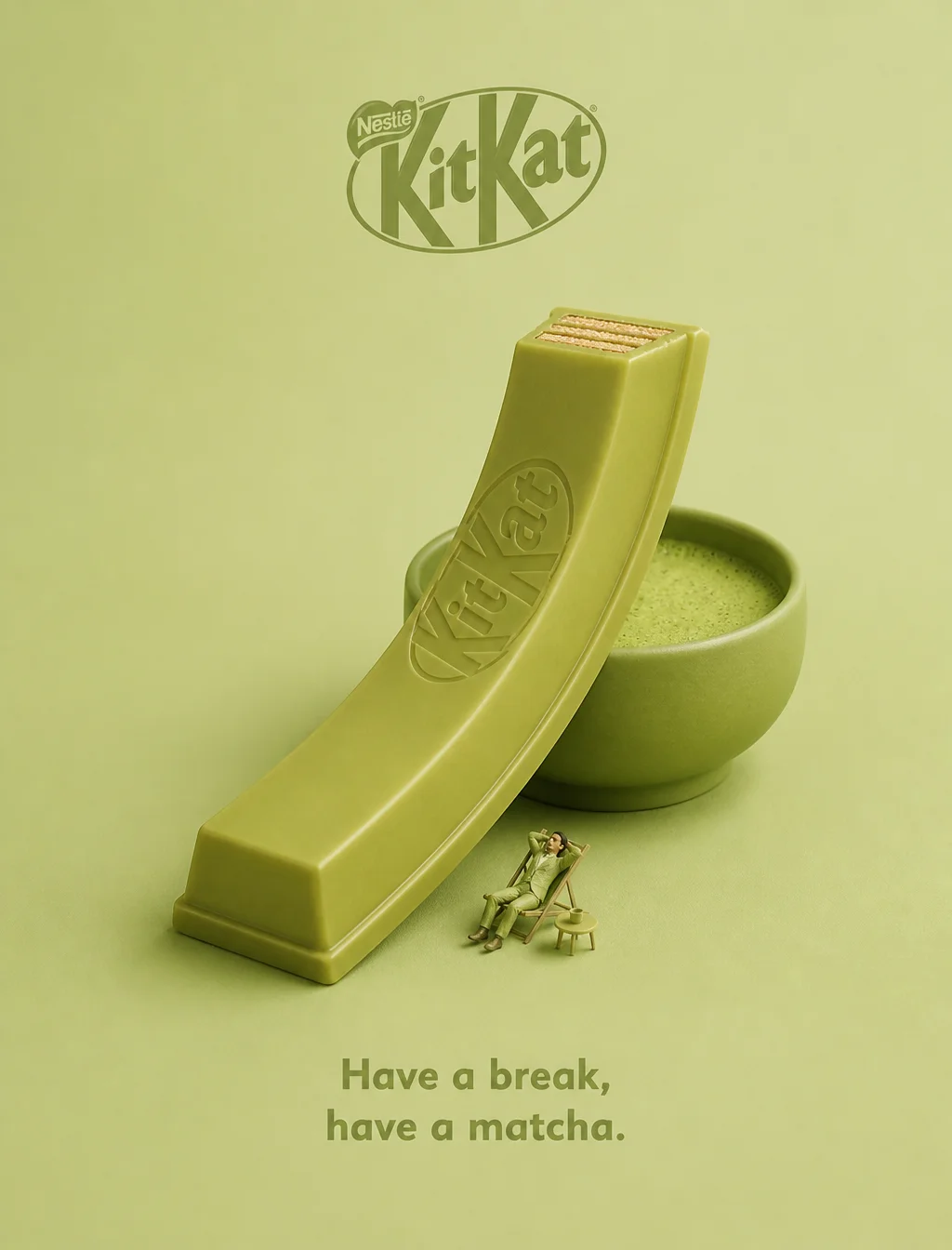 Generate Creative 3D ad for [brand], with surreal object ...